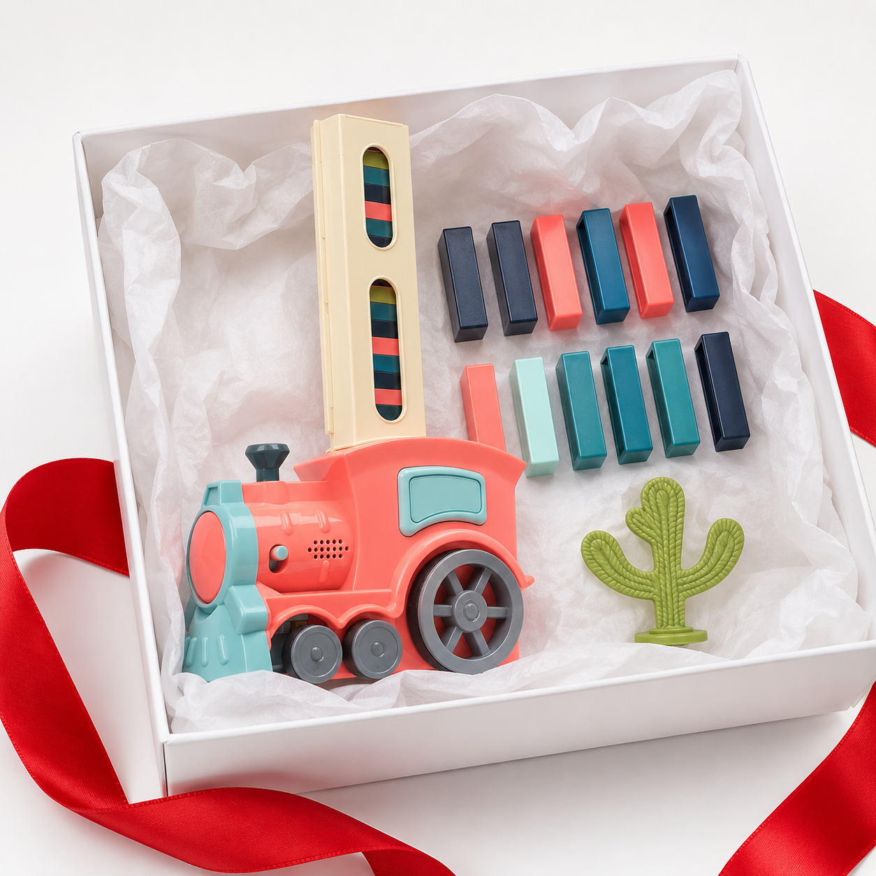 DominoRush | Domino Train Set Kids Educational