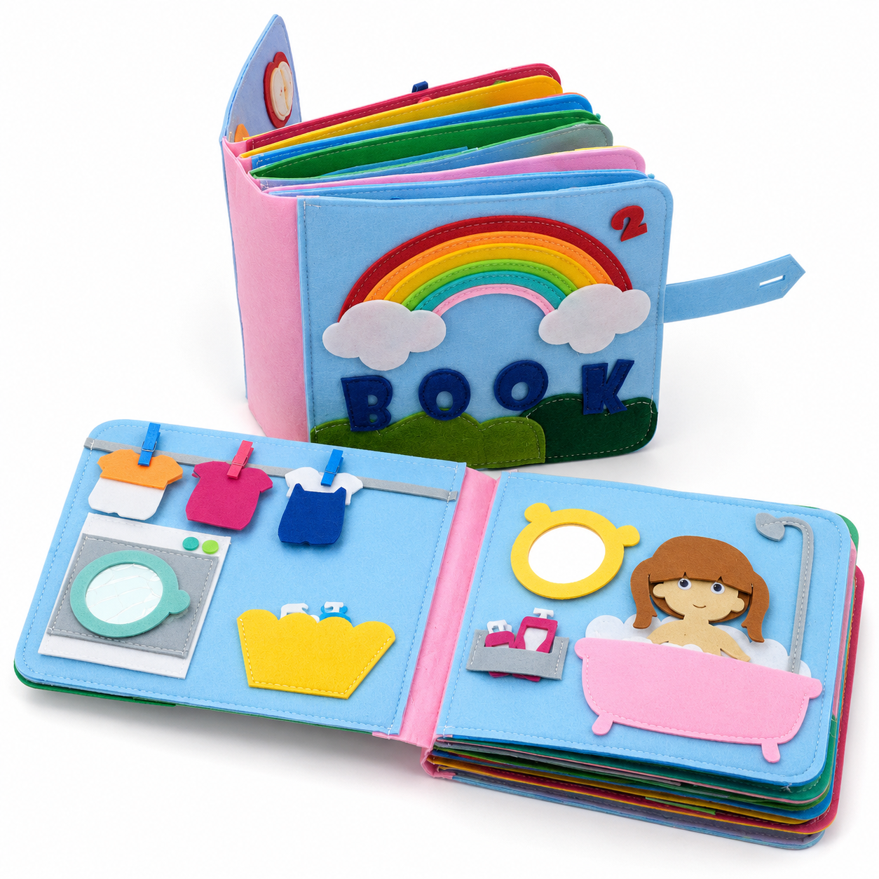 FeltStory | Montessori Felt Story Book Toddler
