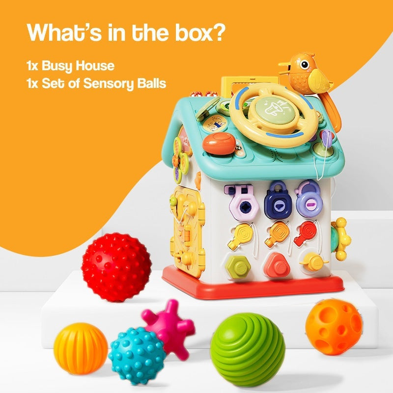 BusyNook Montessori Busy Board Toddler Toy 2