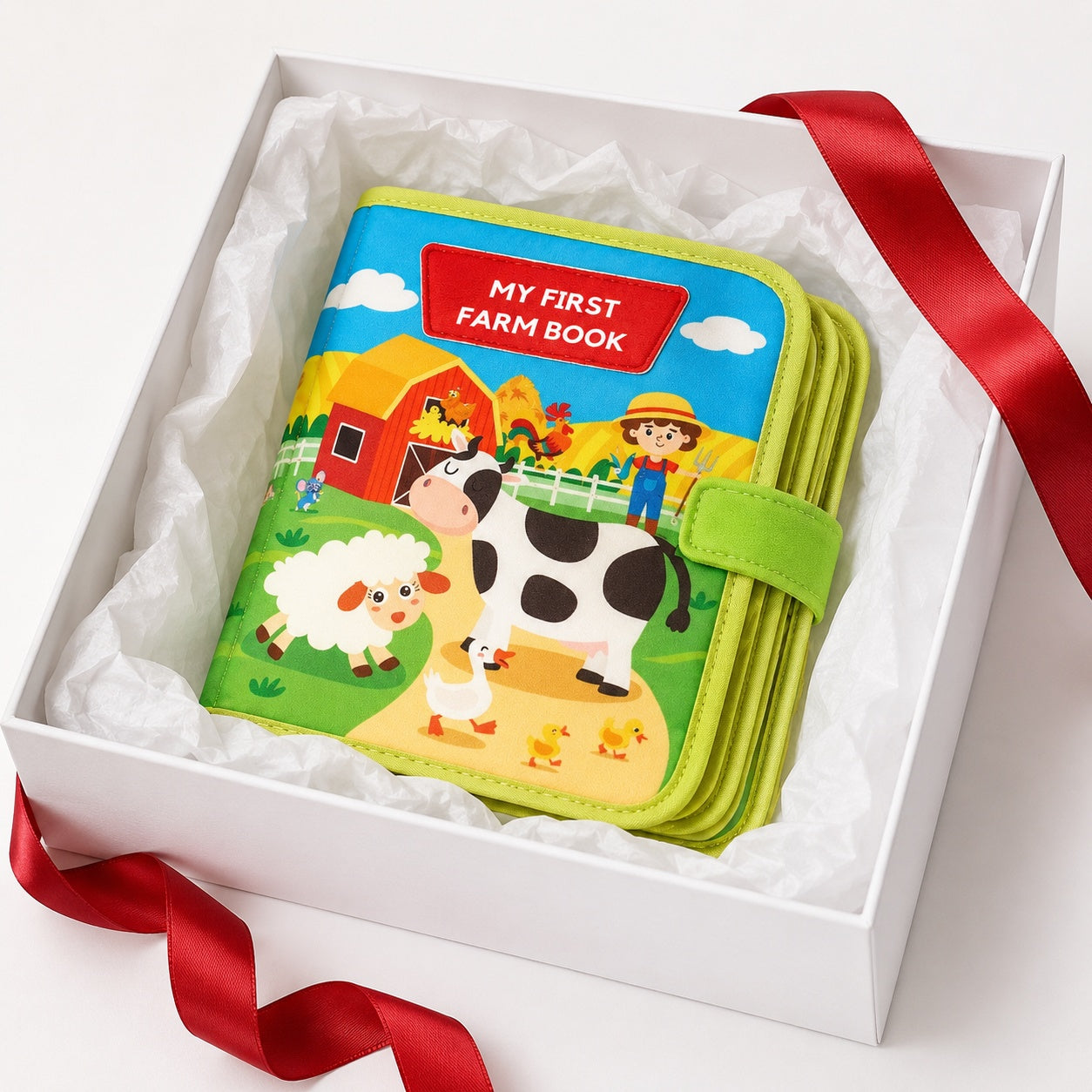 FarmReads Montessori Farm Book Toddlers Scene 1