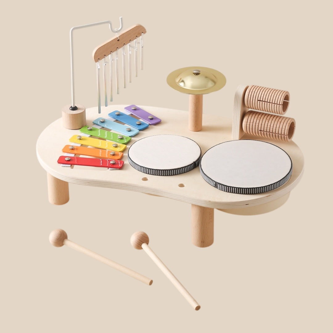 MeloBoard Wooden Music Table Toddler Xylophone 2