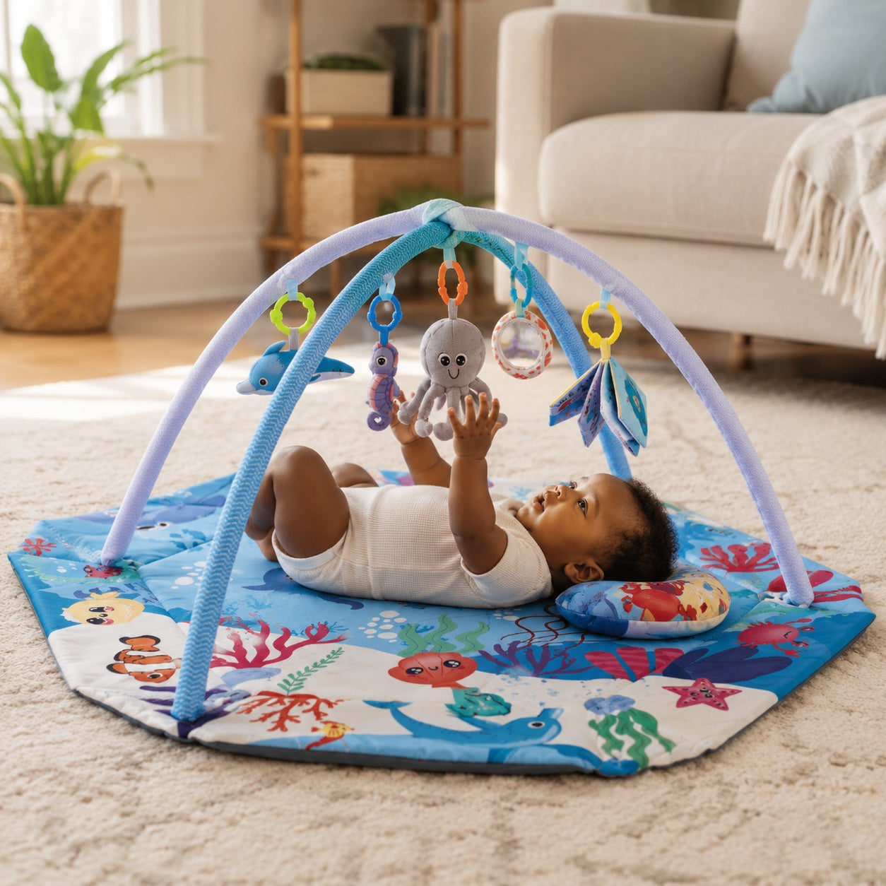SensaPlayz Baby Gym Mat Sensory Toys Scene 4