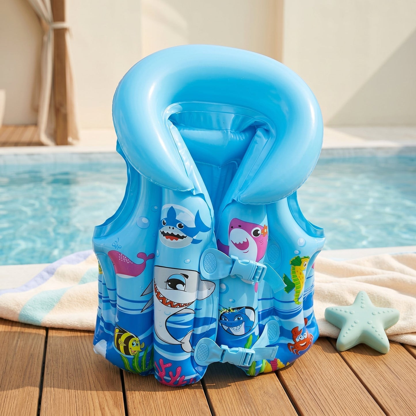 VestWave Kids Inflatable Swim Vest Toddler 2