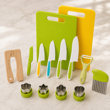 ChefKidz | Kids Safe Real Cooking Set