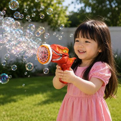 BubbleRex | Dinosaur Bubble Blaster Kids Outdoor