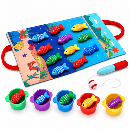 CastleCatch | Montessori Fishing Toy Toddler
