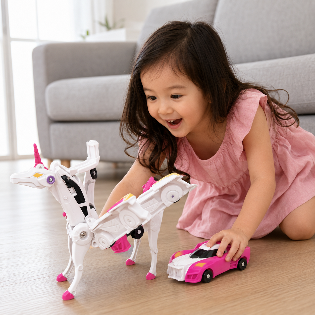 CrashBot | Magnetic Transform Car Robot Toy