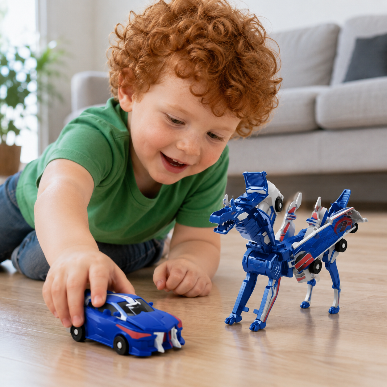 CrashBot | Magnetic Transform Car Robot Toy