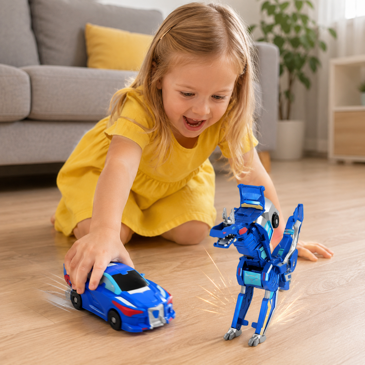 CrashBot | Magnetic Transform Car Robot Toy