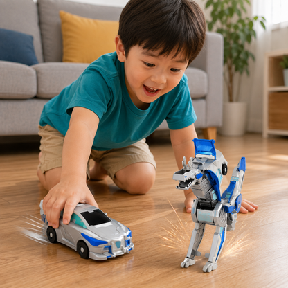 CrashBot | Magnetic Transform Car Robot Toy