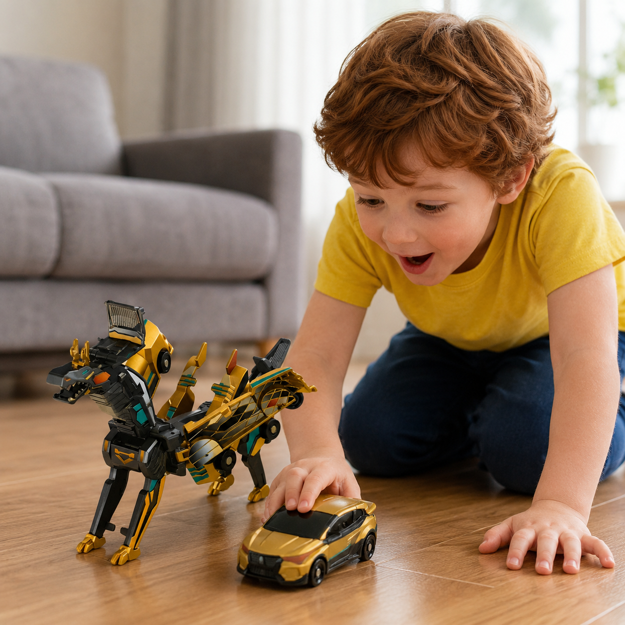 CrashBot | Magnetic Transform Car Robot Toy