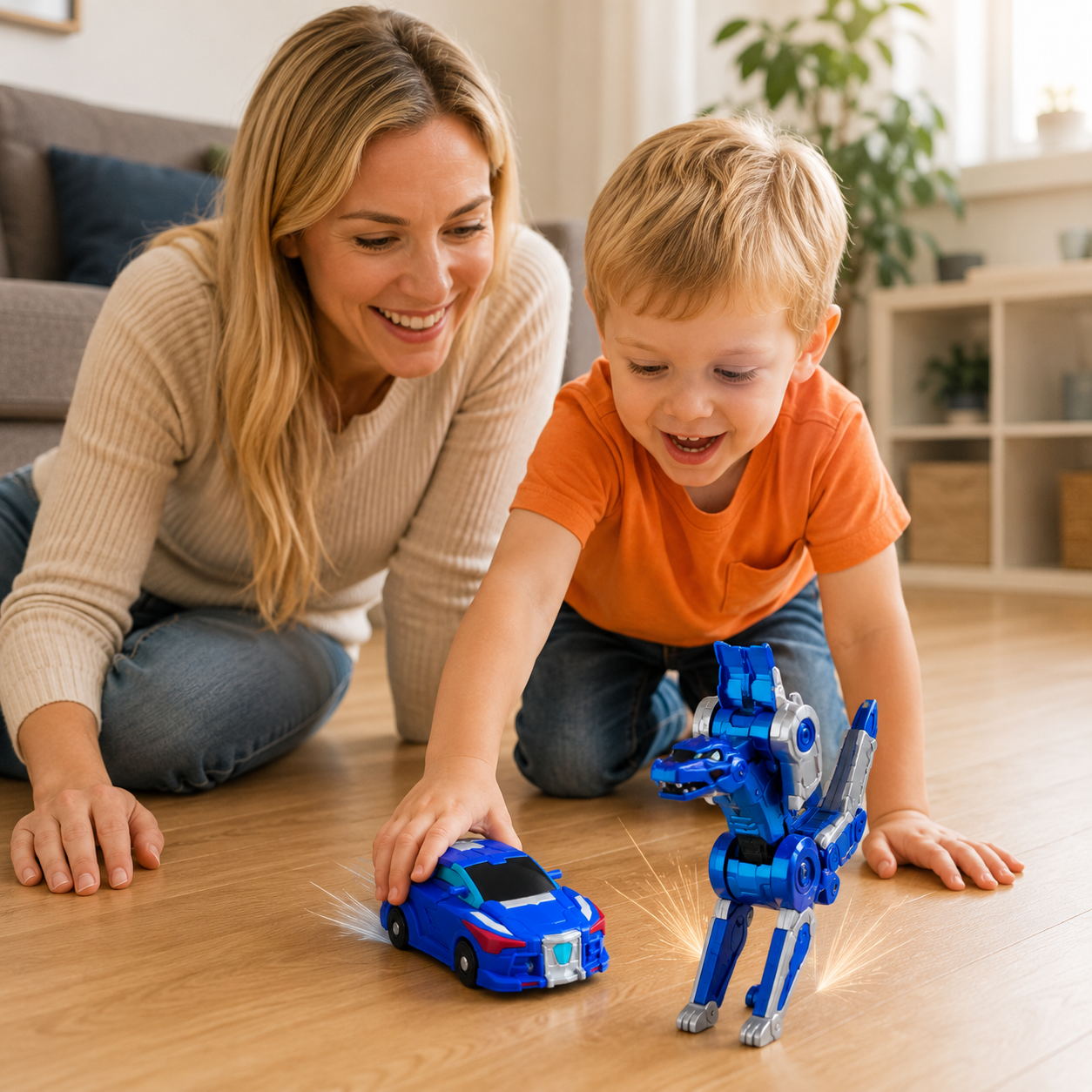 CrashBot | Magnetic Transform Car Robot Toy