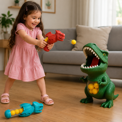 DinoBlast | Dinosaur Foam Ball Blaster Kids