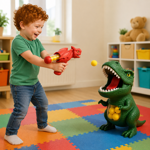 DinoBlast | Dinosaur Foam Ball Blaster Kids
