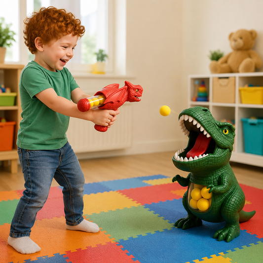 DinoBlast | Dinosaur Foam Ball Blaster Kids