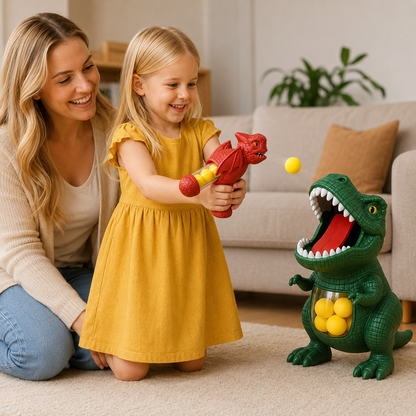 DinoBlast | Dinosaur Foam Ball Blaster Kids