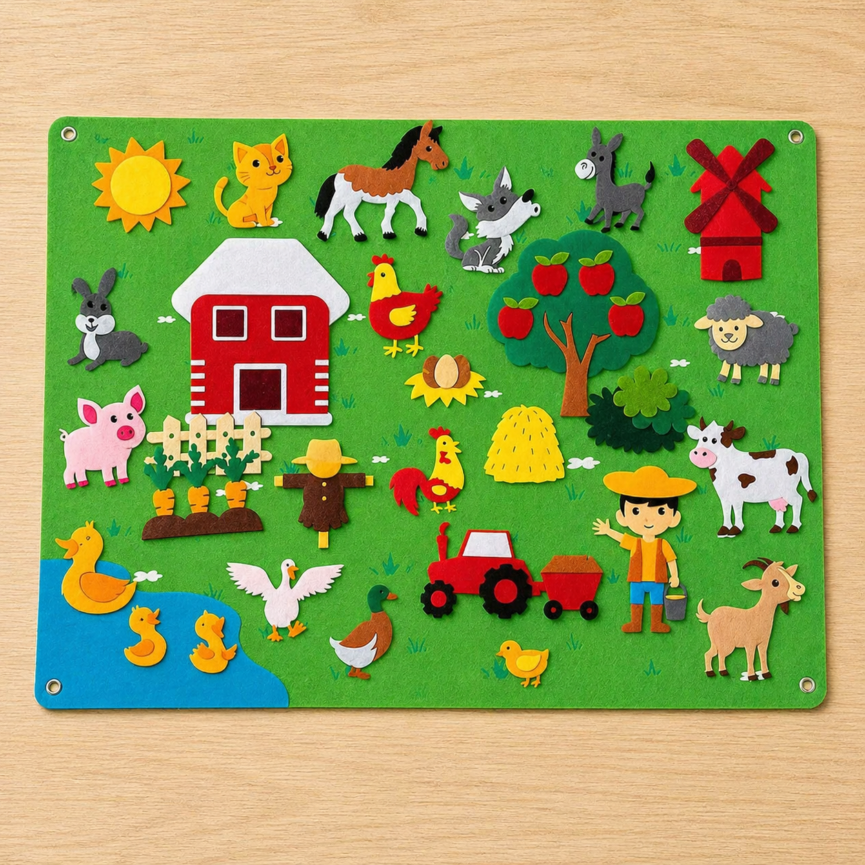 FeltScape | Interactive Felt Board for Kids