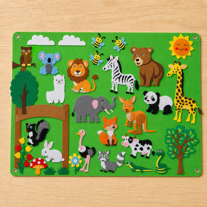 FeltScape | Interactive Felt Board for Kids