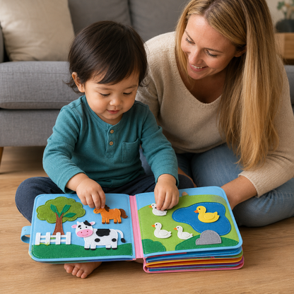 FeltStory | Montessori Felt Story Book Toddler
