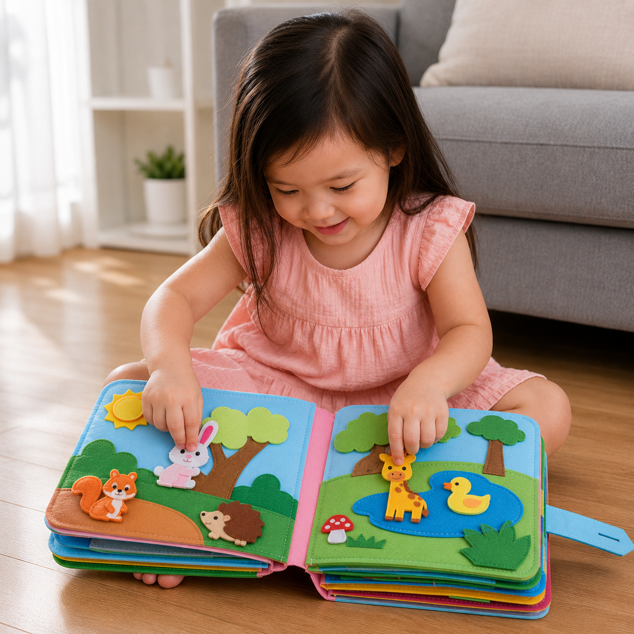 FeltStory | Montessori Felt Story Book Toddler