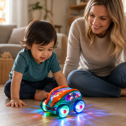 GearZoom | LED Light Up Gear Car