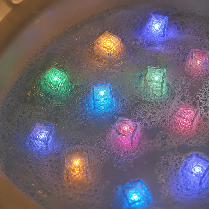 GlowCubz | LED Bath Cubes Water Activated