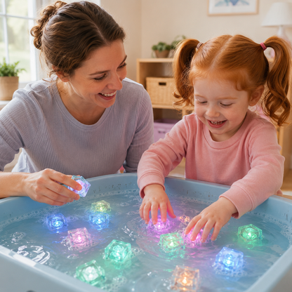 GlowCubz | LED Bath Cubes Water Activated