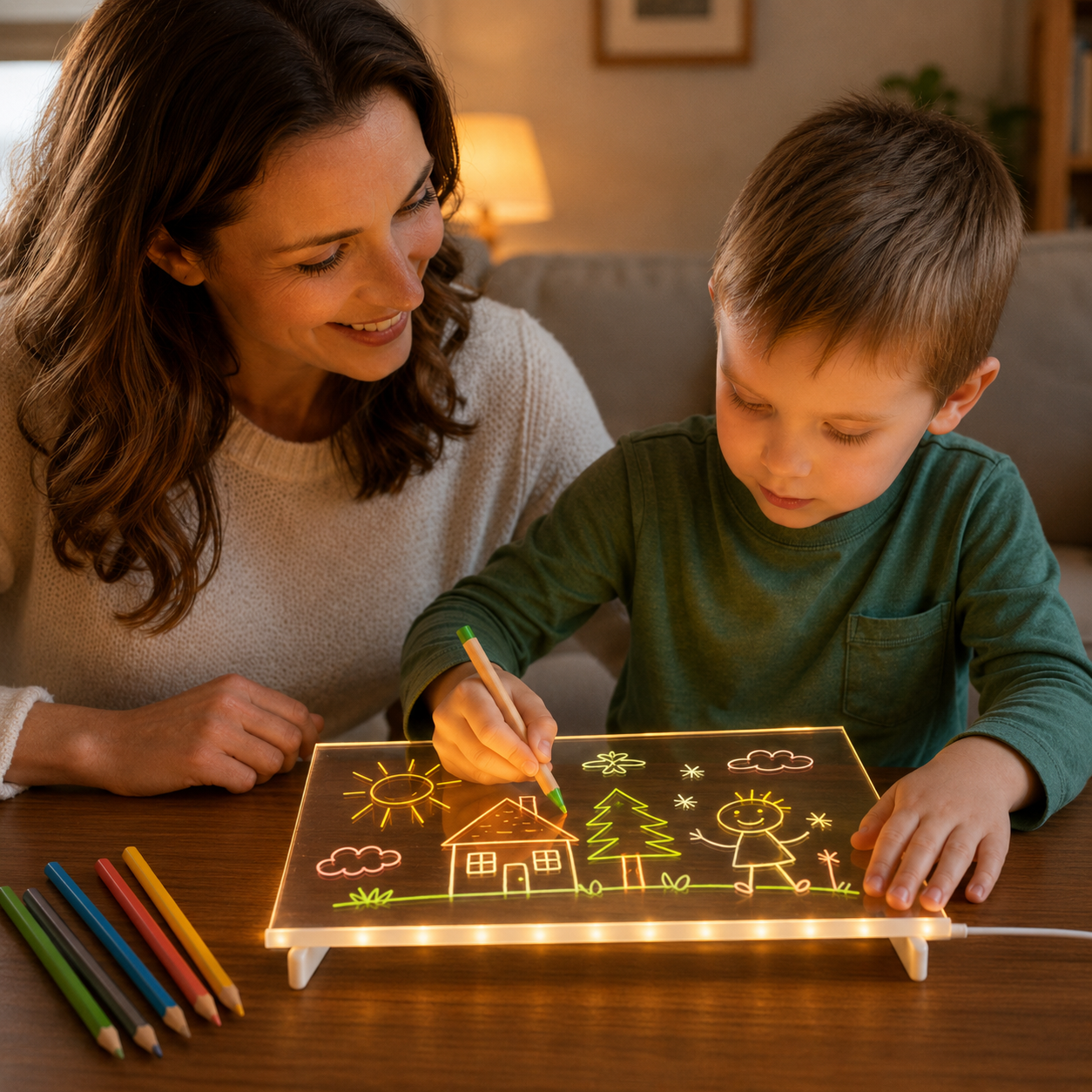 GlowSketch | LED Drawing Board Light Up