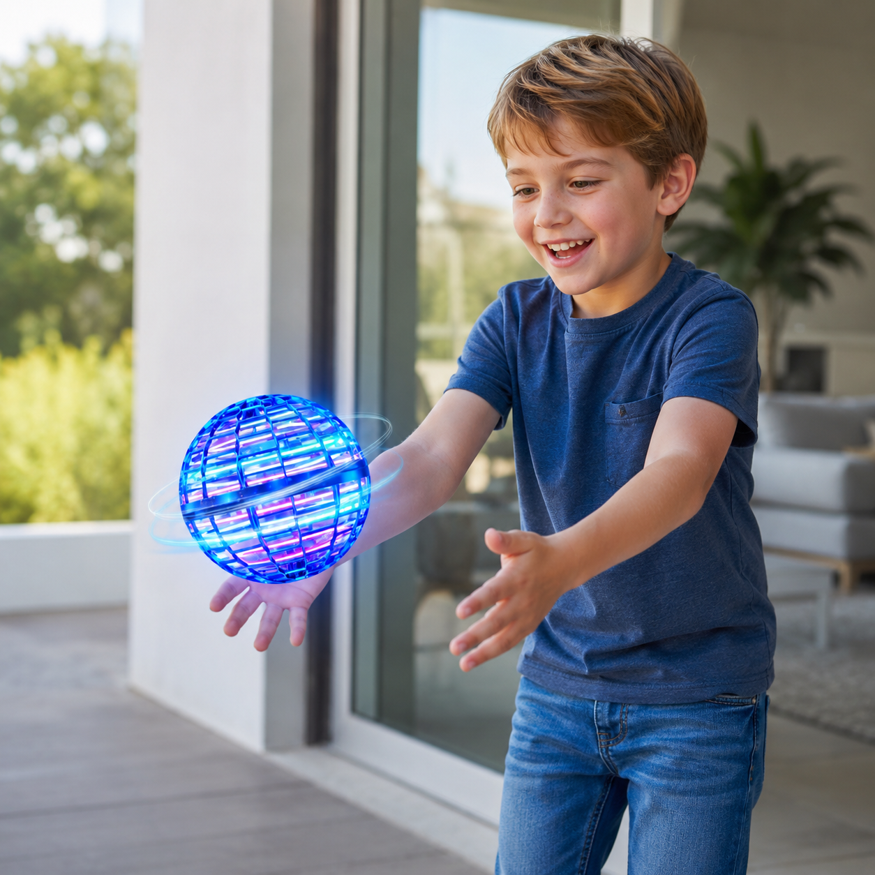 HoverGlo | LED Floating Ball Toy Kids