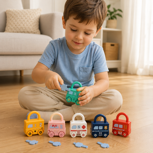 LockLeap | Montessori Lock Key Toy Toddler