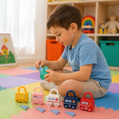 LockLeap | Montessori Lock Key Toy Toddler
