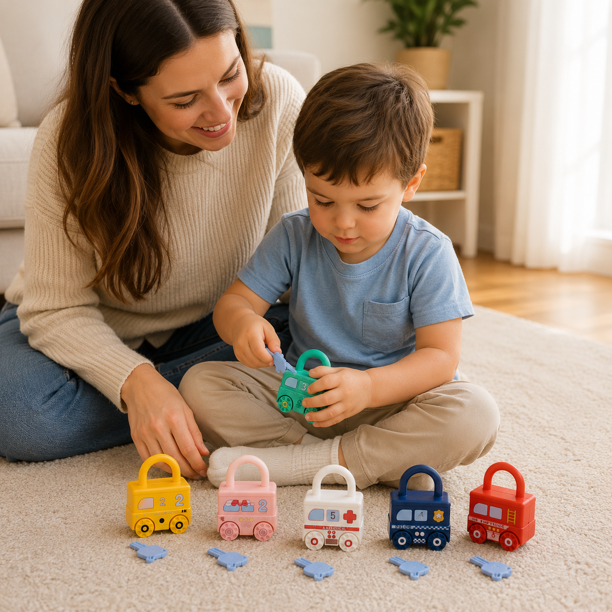 LockLeap | Montessori Lock Key Toy Toddler