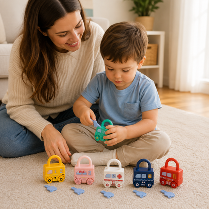 LockLeap | Montessori Lock Key Toy Toddler