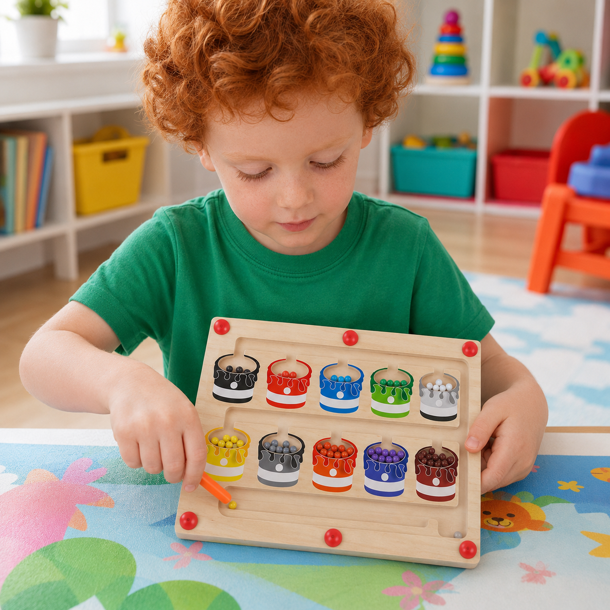 MazeKiddo | magnetic maze toy for toddlers