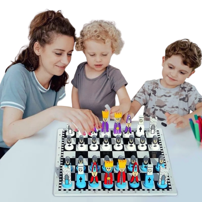 MindCraft | Educational Wooden Chess Set