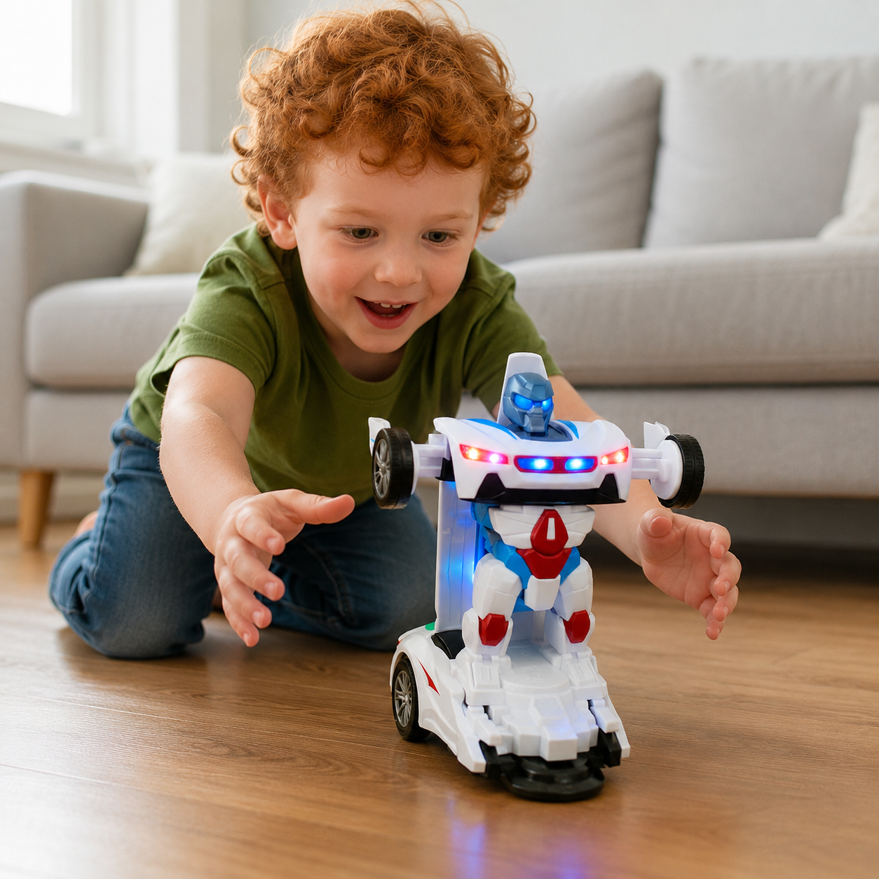 MorphoRev | Car to Robot Transformer Toy
