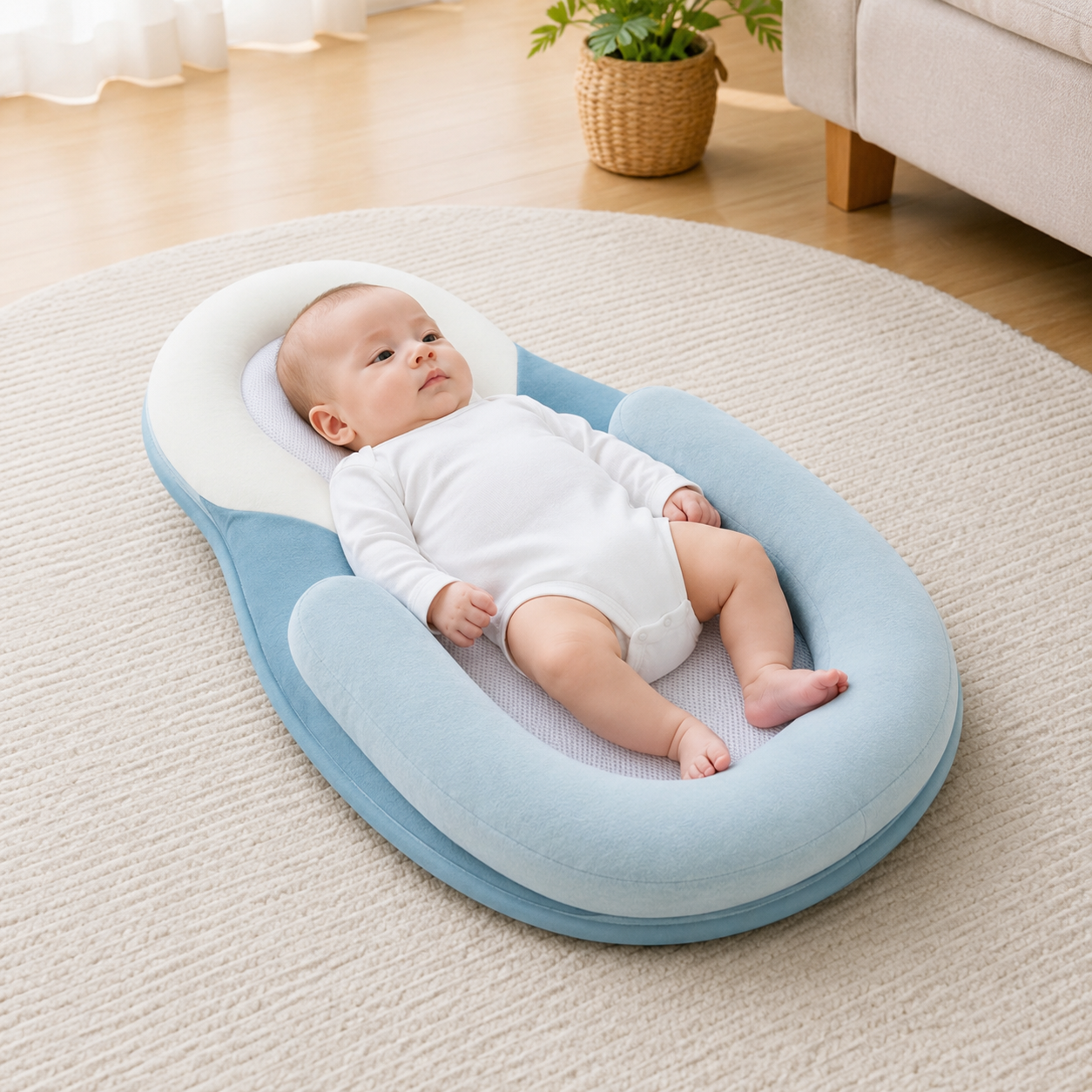 NestNook | Baby Lounger Newborn Infant Support