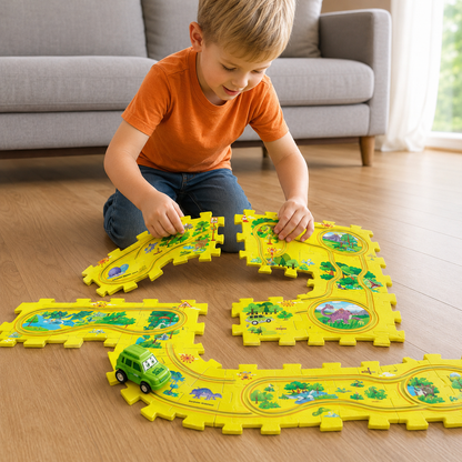 RaceGrove | Kids Car Track Set Snap