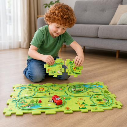 RaceGrove | Kids Car Track Set Snap