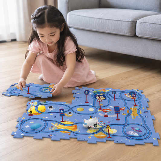 RaceGrove | Kids Car Track Set Snap