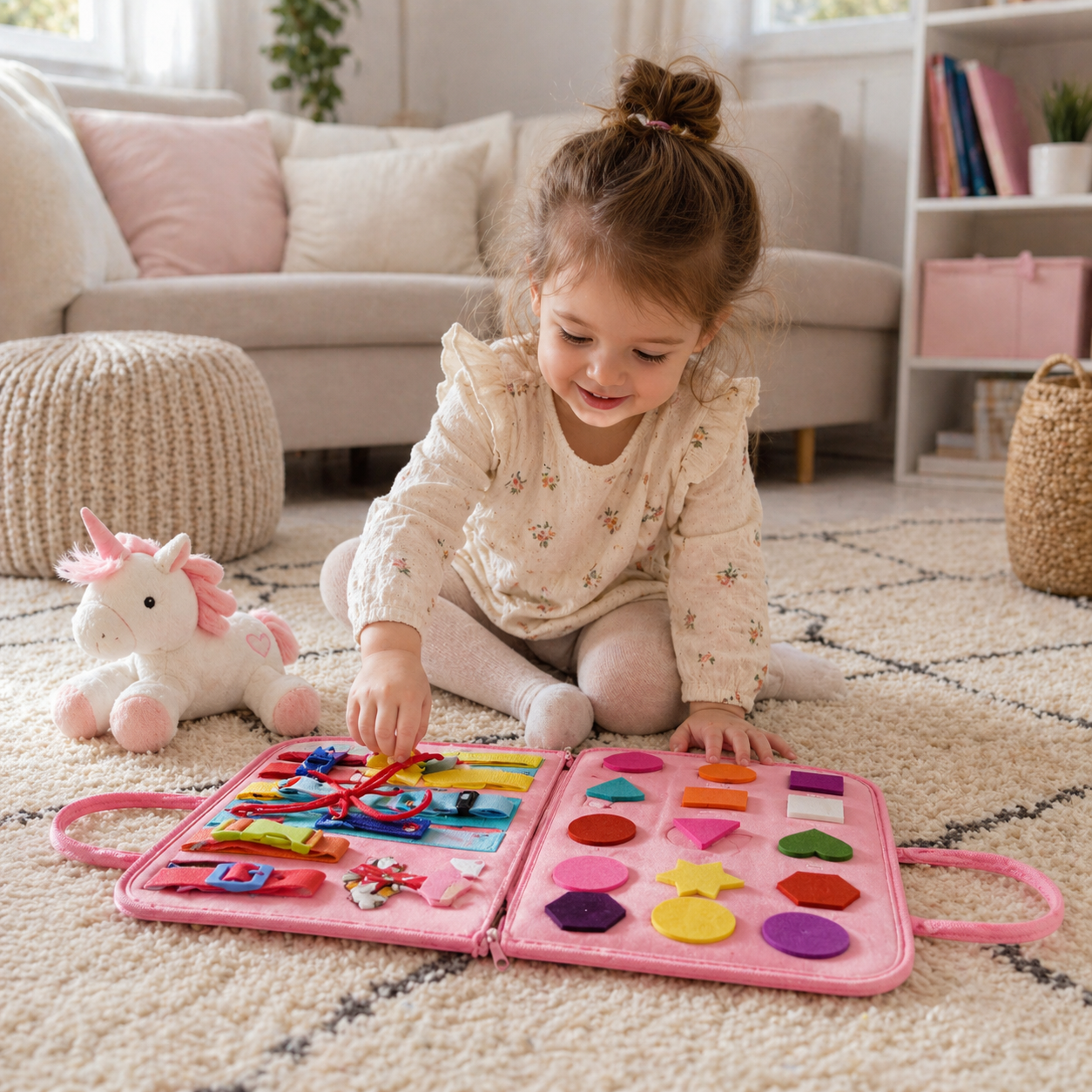 SensaBox | Montessori Sensory Felt Activity Board