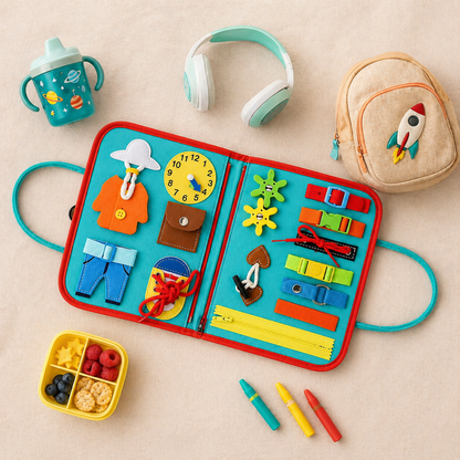 SensaBox | Montessori Sensory Felt Activity Board