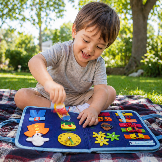 SensaBox | Montessori Sensory Felt Activity Board