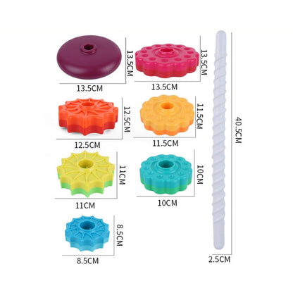 StackoRing | Rainbow Stacking Ring Tower Toddler