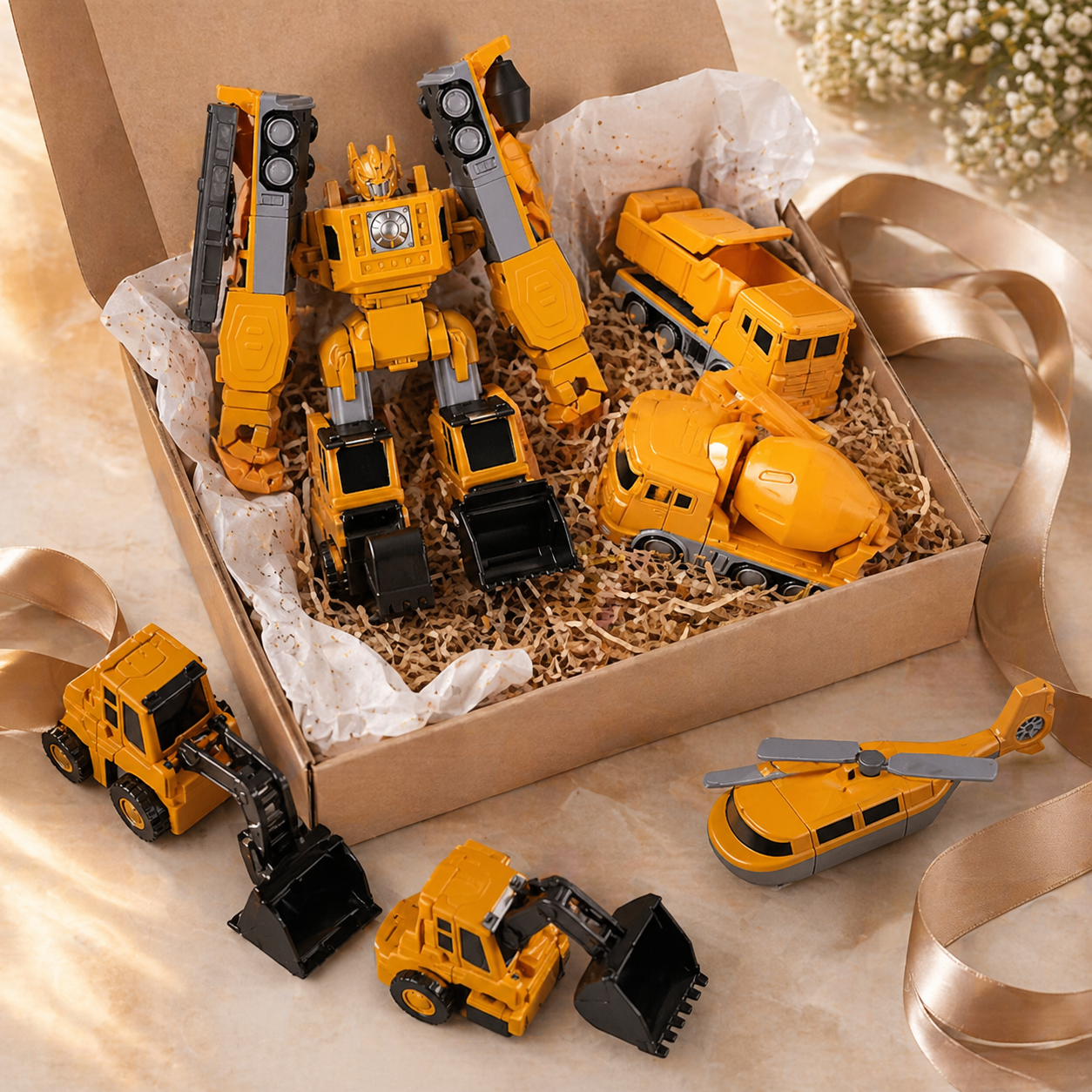 VehicoBot | Magnetic Transform Robot Play Set