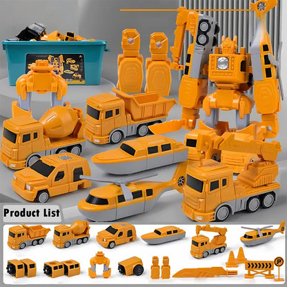 VehicoBot | Magnetic Transform Robot Play Set