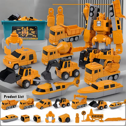 VehicoBot | Magnetic Transform Robot Play Set