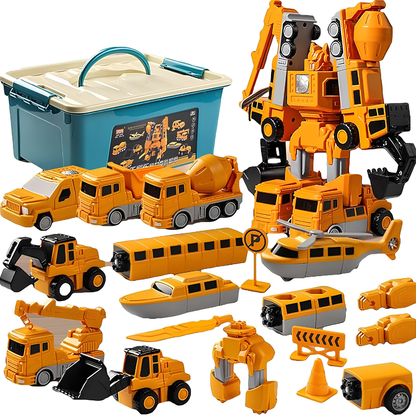 VehicoBot | Magnetic Transform Robot Play Set