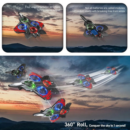 AeroFoamz RC Foam Light Up Drone Kids 7