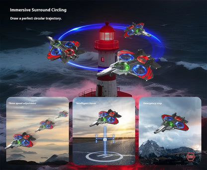 AeroFoamz RC Foam Light Up Drone Kids 8